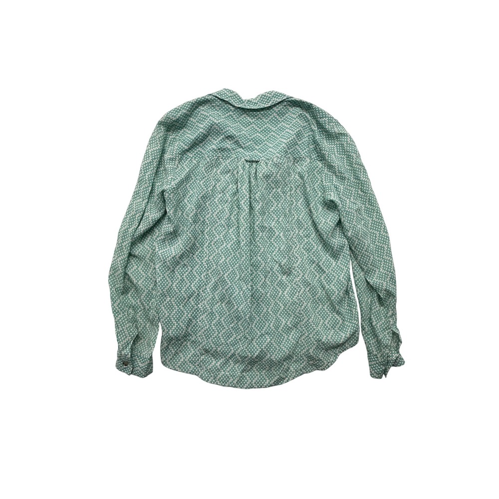 Maeve Anthropologie Mint Green Rochelle Button Down Blouse Top 4 S NWOT - Picture 4 of 9